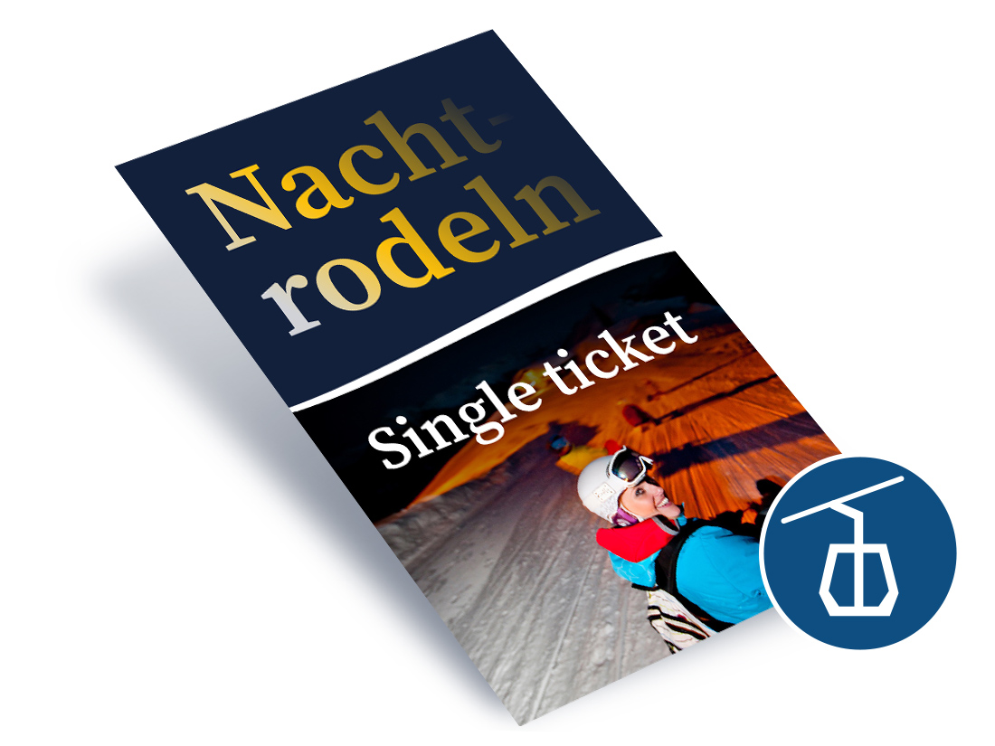 Single ticket with the gondola on the Hochwurzen